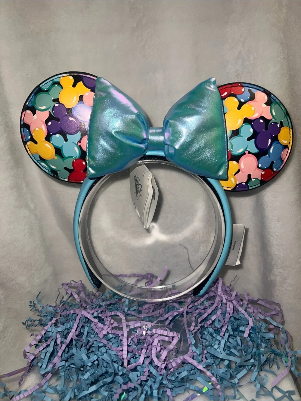 NWT! 2024 Disney Parks Mickey Mouse Balloon Bow Minnie Ears Headband